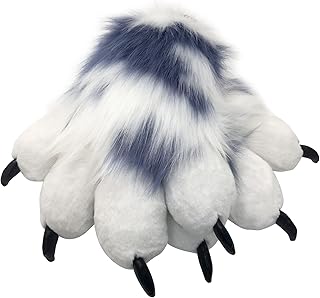 Gants fruvally furry paws fluffy paws, costume d'ours lion pour enfants et adultes (bleu et blanc). Avec plus de 300 000 références disponibles, DIAYTAR COTE D'IVOIRE est la destination idéale pour les consommateurs ivoiriens qui cherchent à acquérir des produits de qualité à des prix abordables. La boutique en ligne offre également la possibilité de livraison à domicile, ce qui facilite l'achat en ligne pour les clients.