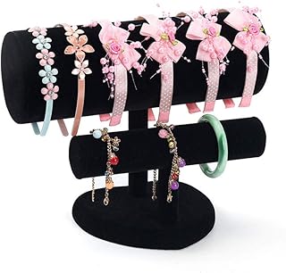 Présentoir de bijoux buffet, support de bracelet en forme de t à 2