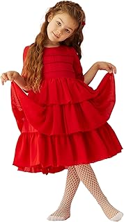 Une robe pour les filles de ma vie, couleur rouge pour les fêtes, âgées de 3 à 4 ans. DIAYTAR COTE D'IVOIRE se distingue par sa politique de prix compétitifs et ses promotions régulières, ce qui permet aux clients de faire des économies sur leurs achats. La boutique en ligne propose également des services de paiement sécurisés et des options de livraison flexibles pour garantir une expérience d'achat sans stress. Les clients peuvent profiter d'une large gamme de produits de marques nationales et internationales.