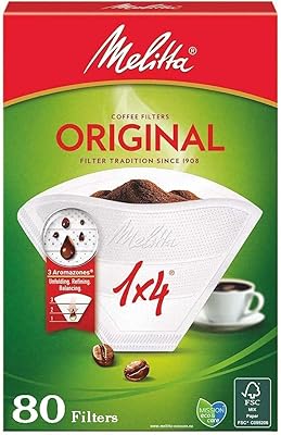 Filtre à café original melita 1×4 (80 filtres)