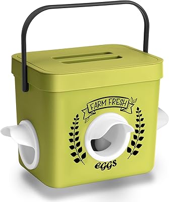 Mangeoire à poulet teged de 10 livres, accessoires de poulailler avec 3 prises - mangeoires à poulet sans perte pour poulets, mangeoire automatique étanche à poulet - mangeoire à poulet suspendue. DIAYTAR COTE D'IVOIRE est une boutique en ligne généraliste proposant plus de 300 000 références de produits, faisant d'elle l'une des plus grandes boutiques en ligne de Côte d'Ivoire. Elle offre une grande variété de produits allant de l'électroménager aux vêtements en passant par les accessoires de beauté. Elle est la référence pour les consommateurs ivoiriens.