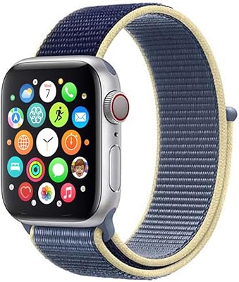 Margoun bracelet sport en nylon pour apple watch 49mm 45mm 44mm 42mm, bracelet