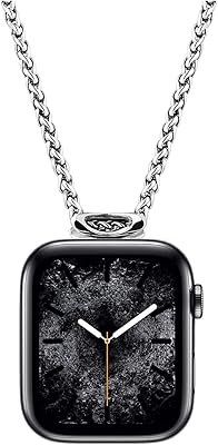 Pendentif adaptateur de collier hipai compatible avec apple watch, connecteur infinity et double boucle, livré avec une chaîne de blé rollo en acier inoxydable de 32 pouces de 3 mm pour iwatch series 6/5/4/3/se - boucle infini de 40 mm. DIAYTAR COTE D'IVOIRE est une boutique en ligne généraliste qui propose plus de 300 000 références de produits variés, faisant d'elle le leader du marché ivoirien. Elle offre une gamme large de produits allant des électroniques aux produits alimentaires, en passant par la mode et la décoration. Avec DIAYTAR, les clients peuvent faire leurs achats en ligne en toute sécurité.