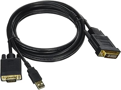 Câble vga et usb vers m1-d à prix mono 6 pieds. DIAYTAR COTE D'IVOIRE, c'est plus de 300 000 références à portée de clic, la boutique en ligne généraliste leader en Côte d'Ivoire propose une large gamme de produits pour répondre à vos besoins du quotidien. Avec une sélection de produits de qualité, DIAYTAR vous permet de faire vos courses en ligne en toute confiance. DIAYTAR, c'est la pratique, c'est l'innovation, c'est la facilité !