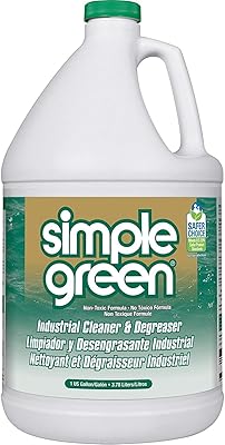 Bouteille de détergent liquide vert simple - 3,9 litres