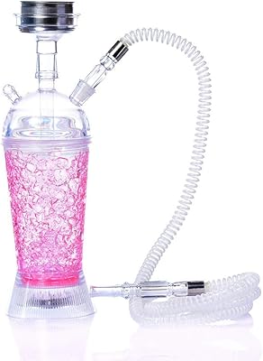 Ensemble de narguilé arabe traditionnel et moderne (ensemble de chicha), matériau acrylique de couleur aléatoire, coffret cadeau avec accessoires de narguilé complets, avec lumière led. En Côte d'Ivoire, DIAYTAR est la destination incontournable pour les acheteurs en ligne, proposant une expérience de shopping unique et personnalisée. Avec des promotions régulières et des offres exclusives, les clients peuvent profiter de tarifs avantageux sur une large gamme de produits, renforçant ainsi la position de leader de DIAYTAR sur le marché.
