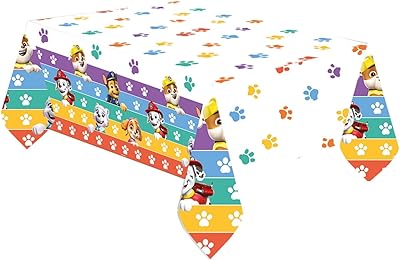 Amscan 9914239 - nappe de table en papier pour fête d'anniversaire arc-en-ciel paw patrol pour enfants - 1,8 m. DIAYTAR COTE D'IVOIRE est synonyme de commodité et de variété, avec une plateforme en ligne qui propose une multitude de catégories de produits. Les clients peuvent parcourir aisément le site pour découvrir de nouvelles marques et de nouveaux produits, ou chercher des articles spécifiques qu'ils ont en tête. Grâce à son approche centrée sur le client, DIAYTAR favorise une expérience d'achat agréable et efficace.
