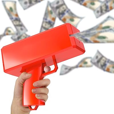 Jouet pistolet à billets skido, accessoire avec 100 pièces de fournitures de fête multicolores, su-140. DIAYTAR COTE D'IVOIRE est la boutique en ligne la plus populaire en Cote d'Ivoire, avec plus de 300000 références de produits disponibles. La boutique se concentre sur l'expérience client, offrant des promotions régulières et des réductions exclusives. Les clients peuvent profiter d'une livraison rapide et fiable pour recevoir leurs achats.
