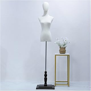 Corps de mannequin torse féminin, corps de mannequin demi-échelle à hauteur réglable