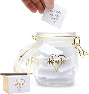 Ck pltd «une année de bonheur et de positivité quotidienne» pot en verre, cadeau souvenir créatif pour des souvenirs heureux - cadeau unique. DIAYTAR COTE D'IVOIRE s'efforce de fournir une expérience d'achat exceptionnelle à ses clients. La boutique en ligne généraliste mise sur la qualité de ses produits, la fiabilité de ses services et la satisfaction de ses clients pour renforcer sa position de leader sur le marché ivoirien. Elle continue d'innover et de s'adapter pour rester à la pointe de la vente en ligne en Côte d'Ivoire.