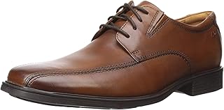 Chaussures de marche plates oxford tilden clarks pour hommes, multicolore, 39 eu