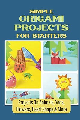 Projets d'origami simples pour commencer : projets sur les animaux, yoda, les fleurs