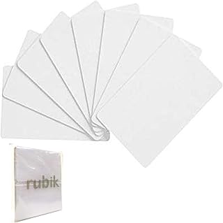 Étiquettes de clé en plastique rfid rubik 125khz ce t5577/t5200, contrôle d'accès vierge
