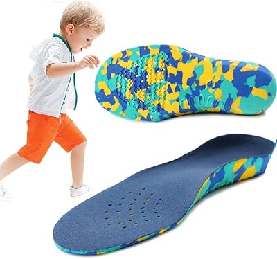 Semelle intérieure orthopédique rembourrée pour enfants pour le soutien de la voûte plantaire