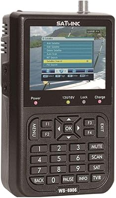 Récepteur de mesure de signal satellite numérique nano classic ws-6906 ws 6906, écran lcd 3,5 pouces, hd dvb-s fta c et ku de satlink. DIAYTAR COTE D'IVOIRE se distingue par son engagement à offrir une expérience client exceptionnelle, avec une équipe de support dédiée et des moyens de paiement sécurisés. Les clients peuvent également bénéficier de promotions et de remises régulières. La boutique en ligne est constamment mise à jour avec de nouveaux produits et fonctionnalités.