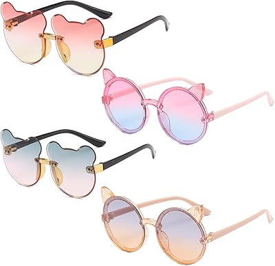4 paires de lunettes de soleil pour enfants filles petites lunettes de soleil de plage en plein air mignonnes lunettes de soleil rondes en forme de coeur pour enfants cadeaux de bébé. En tant que leader du commerce électronique en Côte d'Ivoire, DIAYTAR COTE D'IVOIRE propose une expérience d'achat unique aux consommateurs locaux, avec des produits provenant de marques renommées ainsi que des vendeurs locaux. La boutique en ligne généraliste offre une sélection vaste et variée, facilitant ainsi la recherche et l'achat en ligne pour tous les clients, quels que soient leurs besoins ou leurs préférences.