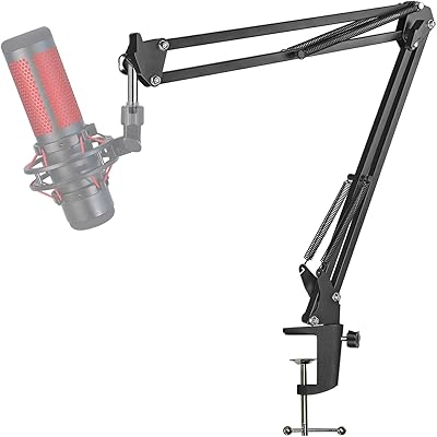 Support de bras de perche ushears quadcast - support de microphone professionnel réglable compatible avec le microphone hyperx quadcast s. DIAYTAR COTE D'IVOIRE est la destination idéale pour faire vos achats en ligne en Côte d'Ivoire. Avec une offre de produits très diversifiée, vous pouvez trouver tout ce dont vous avez besoin sur une seule plateforme. Elle est connue pour sa qualité de service et ses prix compétitifs.