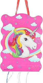 Sac pinata licorne brian giggles avec cordons multicolores pour fournitures de fête d'anniversaire licorne. DIAYTAR COTE D'IVOIRE propose une expérience d'achat en ligne exceptionnelle, offrant plus de 300 000 références de produits variés allant des produits de beauté aux livres, en passant par les jouets et les accessoires. Les clients bénéficient de services de livraison rapides et fiables, facilitant ainsi leurs achats. La boutique en ligne généraliste se distingue par sa capacité à s'adapter aux besoins changeants de ses clients.