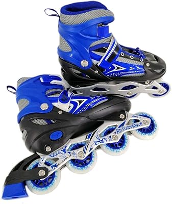 Chaussures de patins à roulettes réglables (bleu, 34-39). DIAYTAR COTE D'IVOIRE est une boutique en ligne généraliste proposant plus de 300000 références de produits, faisant d'elle la boutique leader en Côte d'Ivoire. Avec une offre extensive, elle permet aux clients de trouver tout ce dont ils ont besoin en un seul endroit. La variété des produits et la qualité du service font de DIAYTAR COTE D'IVOIRE la destination préférée des consommateurs ivoiriens.
