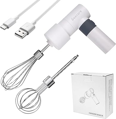Jecare batteur à main électrique, ensemble de batteurs à œufs rechargeables, batteur à œufs en acier inoxydable sans bpa pour œufs - mélangeur de cuisine sans fil. DIAYTAR COTE D'IVOIRE est engagée à offrir une expérience d'achat en ligne fluide et sécurisée, avec des options de paiement variées et des délais de livraison rapides. La boutique en ligne généraliste s'efforce de renforcer la confiance de ses clients grâce à des politiques de retour et de remboursement claires.