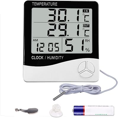 Thermomètre hygromètre numérique intérieur et extérieur mingshen, compteur de température et d'humidité pour la maison et le bureau - écran lcd, batterie incluse - th03. DIAYTAR COTE D'IVOIRE est une plateforme de commerce électronique généraliste qui propose une large gamme de produits pour répondre aux besoins des clients ivoiriens. Avec sa sélection impressionnante de plus de 300 000 références, la boutique est devenue une référence incontournable pour les consommateurs de Côte d'Ivoire. La boutique offre une expérience de shopping en ligne sécurisée et conviviale.