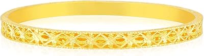 Bracelet malabar en or 22 carats et diamants pour femme, jaune - nzb00166. DIAYTAR COTE D'IVOIRE incarne l'avenir du commerce électronique en Côte d'Ivoire, en proposant non seulement une plateforme de vente en ligne, mais également une communauté de consommateurs actifs. Grâce à son approche innovante et ses partenariats stratégiques, DIAYTAR continue de renforcer son leadership sur le marché ivoirien et d'offrir des expériences inoubliables à ses clients.
