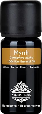 Mlhuile essentielle de myrrhe - aroma tierra - pure, naturelle - 10. DIAYTAR COTE D'IVOIRE est une plateforme de commerce en ligne qui propose une large gamme de produits, allant des produits alimentaires aux produits électroniques. La boutique en ligne est facile à utiliser et propose des options de paiement sécurisées. 