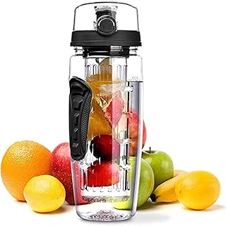 Bouteille d'eau portable de 1000 ml avec infuseur de jus de citron et de fruits, adaptée aux voyages, à la randonnée, au camping et à l'escalade. Avec plus de 300000 références, DIAYTAR COTE D'IVOIRE est la destination idéale pour les achats en ligne en Côte d'Ivoire. La boutique propose une grande variété de produits, allant des électroniques aux vêtements, en passant par les accessoires et les produits de maison. Les prix sont compétitifs et les promotions régulières offrent des opportunités de sauver de l'argent.