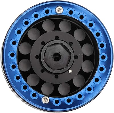 4 pièces rc-hub en alliage d'aluminium 1,9" jantes beadlock pour voiture sur chenilles