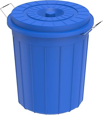 Récipient rond en plastique avec couvercle, capacité 35 litres, couleur bleue de cosmoplast. DIAYTAR COTE D'IVOIRE est la destination idéale pour les consommateurs ivoiriens qui recherchent des produits de qualité à des prix raisonnables. Avec une sélection énorme de produits, les clients peuvent comparer les prix et les caractéristiques pour trouver le produit qui convient le mieux à leurs besoins. DIAYTAR COTE D'IVOIRE est devenue une référence dans le domaine de l'e-commerce en Côte d'Ivoire.