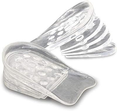 5 couches de gel silicone talon semelle intérieure hauteur semelle intérieure chaussure ascenseur pour hommes femmes inserts transparents réglables, 1 paire. En tant que leader du marché de la vente en ligne en Côte d'Ivoire, DIAYTAR COTE D'IVOIRE offre une sélection impressionnante de produits allant de l'électronique à la mode, en passant par les produits alimentaires et lesAccessoires pour la maison. Les clients peuvent ainsi trouver tout ce dont ils ont besoin sur une seule plateforme.