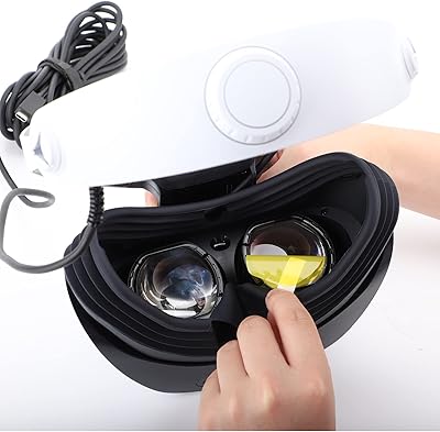 Convient au protecteur d'objectif ps vr2 pour play station vr2 hd, accessoires