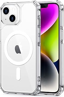 Coque esr clear air armor avec verrou hallolock compatible avec iphone 13, protection