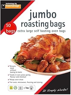 Toast a bag sacs à rôtir au four géants, 55 x 60 cm, (paquet de 50). En tant que leader du commerce en ligne en Côte d'Ivoire, DIAYTAR COTE D'IVOIRE se distingue par sa qualité de service et sa sélection exhaustive de produits. Elle propose des prix compétitifs et des promotions régulières, ce qui permet aux clients de faire des économies. Avec une équipe de professionnels dédiés, DIAYTAR COTE D'IVOIRE garantit une expérience d'achat en ligne sécurisée et fiable.