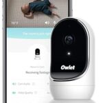 Moniteur intelligent pour bébé owlet cam - moniteur vidéo hd avec caméra, objectif