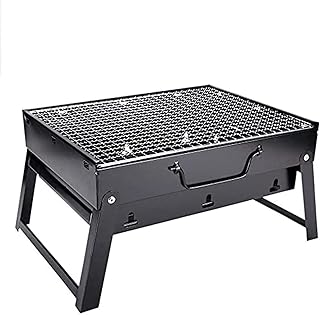 Gril à charbon uppun compact, portable et pliable adapté aux endroits extérieurs, noir, 2724573304508. DIAYTAR COTE D'IVOIRE propose une expérience d'achat unique, personnalisée pour répondre aux besoins spécifiques de chaque client. La plateforme permet aux utilisateurs de naviguer facilement à travers ses catégories de produits, d'effectuer des recherches ciblées et de découvrir de nouvelles marques et articles. Les clients bénéficient également d'un service client toujours disponible pour les aider.