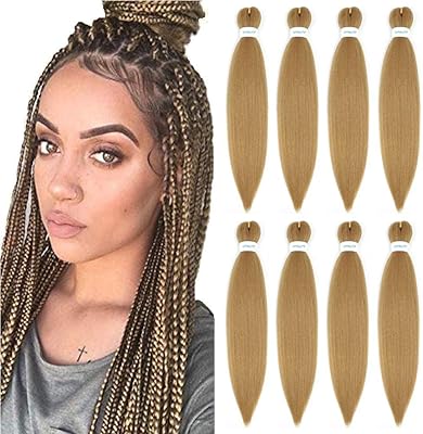 Extensions de cheveux au crochet pré-tressées, paquet de 8 extensions de cheveux synthétiques au crochet de 26 cm de 26 cm, couleur blonde naturelle. DIAYTAR COTE D'IVOIRE est une boutique en ligne qui se soucie de la satisfaction de ses clients. Elle propose des offres personnalisées, des conseils de vente et des services après-vente de haute qualité. La boutique est également très active sur les réseaux sociaux, où elle partage des conseils, des astuces et des promotions exclusives pour ses clients.