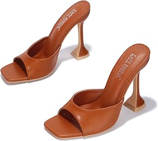 Chaussures à talons hauts sexy pour femmes, escarpins à bout ouvert, 39 eu