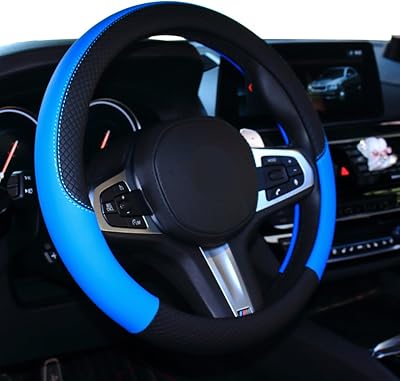 Couvre-volant de voiture universel en cuir chiawasina 15 pouces (noir et bleu). DIAYTAR COTE D'IVOIRE est une boutique en ligne généraliste qui propose plus de 300 000 références de produits. Elle est reconnue comme l'une des boutiques leaders en Côte d'Ivoire en raison de sa grande variété de produits et de son service de qualité. Elle offre une expérience d'achat en ligne conviviale et sécurisée.