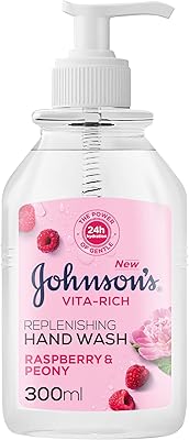 Lavage des mains vita rich de johnson's avec extrait de canneberge et de pivoine, 300 ml. DIAYTAR COTE D'IVOIRE, c'est plus de 300 000 références pour vous offrir le choix et la variété. La boutique en ligne généraliste propose des produits pour la maison, la mode, les loisirs et bien plus encore. Avec une livraison rapide et fiable, vous pouvez recevoir vos achats en un rien de temps.