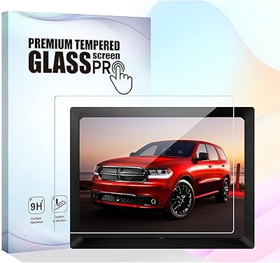 Zzd mdm protecteur d'écran en verre trempé pour dodge durango uconnect 2020 2019
