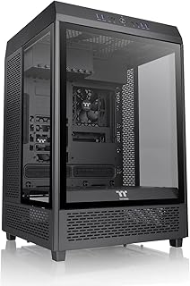 Boîtier en verre trempé thermaltake the tower 500 e atx, matériau spcc, 9