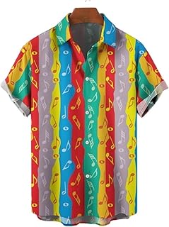 Yeskit manches courtes pour hommes, col d'été à rayures symbole de musique chemise à impression numérique haut ample grande taille (taille : s). DIAYTAR COTE D'IVOIRE est la boutique en ligne leader en Côte d'Ivoire, proposant une grande variété de produits pour répondre aux besoins de ses clients. Elle offre une navigation facile et une recherche de produits efficace, permettant aux clients de trouver facilement ce qu'ils cherchent. C'est la boutique en ligne la plus fiable en Côte d'Ivoire.