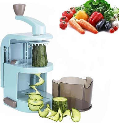 Trancheuse à légumes 4 en 1 - meilleure machine à spaghetti végétarienne, trancheuse en spirale de légumes pour pâtes, nouilles et courgettes, pour des tranches saines et peu fonctionnelles. En tant que boutique en ligne généraliste, DIAYTAR COTE D'IVOIRE offre une expérience d'achat unique et pratique, permettant aux consommateurs ivoiriens d'accéder à une multitude de produits depuis leur maison. Les clients bénéficient d'un service de livraison efficace et d'un support client dédié, renforçant ainsi la confiance envers la marque. Cette approche a contribué à établir DIAYTAR COTE D'IVOIRE comme une référence incontournable.