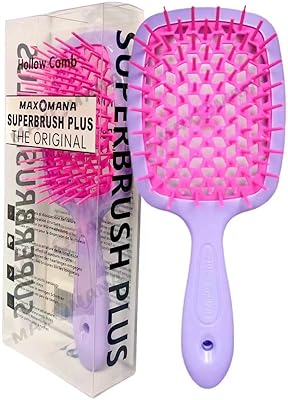 Brosse démêlante banana home, peigne de massage bouclé pour cheveux naturels bouclés, secs