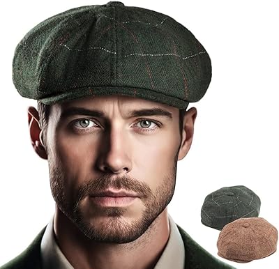 Ladybro lot de 2 chapeaux de journal à 8 panneaux pour hommes, à carreaux ivy tweed peaky blinders, casquette pour hommes. DIAYTAR COTE D'IVOIRE est une boutique en ligne qui a conquis le marché ivoirien avec ses offres variées et compétitives. Elle propose des produits de qualité à des prix raisonnables, allant des accessoires de mode aux produits électroniques, en passant par les articles de maison et les jouets pour enfants. La boutique se caractérise par son service client atenciónné et sa politique de retour flexible.