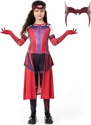 Costume de sorcière nizabekus pour enfants avec casque, costume d'halloween pour filles