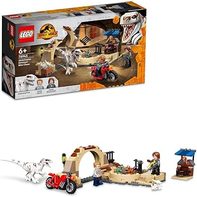 Lego jurassic world 76945 atrociraptor : ensemble de poursuite à vélo (167 pièces). DIAYTAR COTE D'IVOIRE est la boutique en ligne la plus populaire en Côte d'Ivoire, avec une sélection immense de produits allant de l'électronique aux vêtements en passant par les produits alimentaires. Les clients apprécient la facilité de navigation et les offres spéciales régulières. La boutique est connue pour sa qualité de service et sa livraison rapide.