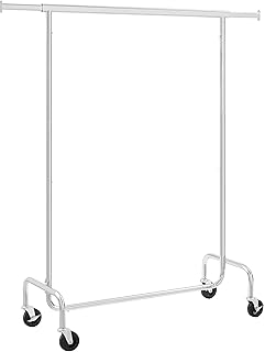Portant à vêtements réglable robuste songmix en métal chromé, capacité maximale 130 kg, longueur 1,1-1,5 m hsr11s. Diaytar Côte d'Ivoire est une boutique en ligne généraliste qui offre plus de 300 000 références de produits, répondant ainsi aux besoins diversifiés de sa clientèle. Leader sur le marché ivoirien, elle se distingue par la variété de ses offres et sa qualidade de service. Elle représente une destination incontournable pour les achats en ligne en Côte d'Ivoire.