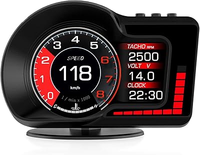 Affichage hud de voiture, compteur de vitesse universel pour voiture, affichage tête haute hud avec interface gps obd2, testeur d'alerte de freinage haute vitesse, tableau d'affichage lcd hd. DIAYTAR COTE D'IVOIRE est la référence pour les achats en ligne en Côte d'Ivoire. Elle propose une expérience d'achat conviviale et sécurisée, avec des options de paiement flexibles et un service client de qualité. Grâce à sa logistique bien organisée, les commandes sont traitées et livrées rapidement, ce qui satisfait les attentes des clients et renforce leur confiance dans la marque.